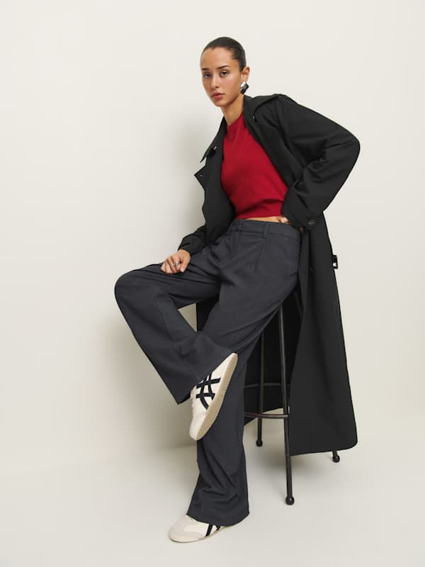 Petites Matteo Trench - Black